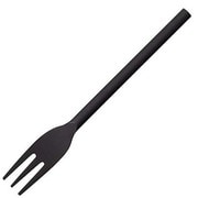 円 黄銅洋食器 フルーツフォーク 黒 1481-B6