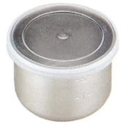 目盛付丸容器 SS 160cc 6117