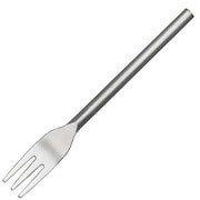 円 黄銅洋食器 フルーツフォーク 銀仕上 1481-6