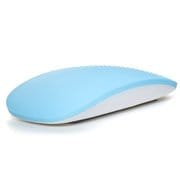 マウスシリコンカバー Bluevision Mask for Apple Magic Mouse Blue/White BV-MSK-AMM-BLWT