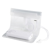 防水ケース付きスピーカー(5インチ用)クリア MM-SPWP1C