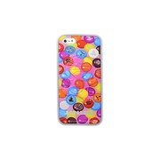 iPhone5s/5 レリーフ ドラえもん カラフルチョコ [カスタムカバー]