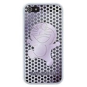 iPhone5s/5 レリーフ ドラえもん メタリック [カスタムカバー]
