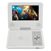 7インチ CPRM対応ポータブルDVDプレーヤー ホワイト DVD-PD855-WH
