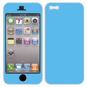 NS-IP50S-00012AQ [iPhone 5/5s用 Nano Skin アクア（TouchID対応）]