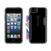 SPK-A2462 [iPhone 5/5s CandyShell Card- Black/Slate Grey]