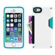 SPK-A2459 [iPhone 5/5s CandyShell Card- White/Caribbean Blue]