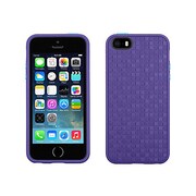 SPK-A2493 [iPhone 5/5s PixelSkin HD Grape Purple/Peacock Blue Purple]