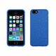SPK-A2494 [iPhone 5/5s PixelSkin HD Cobalt Blue/Lemongrass Yellow]