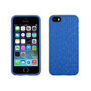 SPK-A2494 [iPhone 5/5s PixelSkin HD Cobalt Blue/Lemongrass Yellow]