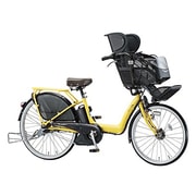 電動アシスト自転車 アンジェリーノe 3人乗り対応 前22/後26型 内装3段変速 F.スプリングイエロー A26L84