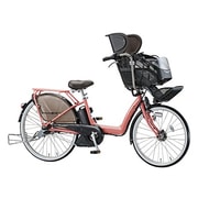 電動アシスト自転車 アンジェリーノe 3人乗り対応 前22/後26型 内装3段変速 P.ピーチピンク A26L84