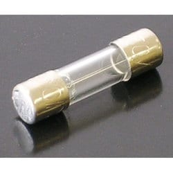 (未使用･未開封品)　OHM ミニ管 ヒューズ 0.5A-250V 4本 (04-1624) ar3p5n1 ガラス管ヒューズ 0.5A-250V 4本入 [品番]04-1687｜株式会社