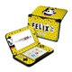 Nintendo 3DS LL Skin Felix Yellow Patter [3DS LL用　ドレスアップシール]