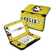 Nintendo 3DS LL Skin Felix Yellow Patter [3DS LL用　ドレスアップシール]