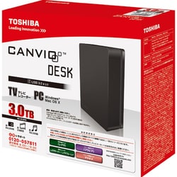 ヨドバシ.com - 東芝 TOSHIBA HD-ED30TK [CANVIO DESK HD-EDシリーズ