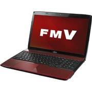 LIFEBOOK AHシリーズ 15.6型ワイド HDD750GB ブルーレイディスクドライブ Windows 8.1 ルビーレッド FMVA45MRP2