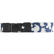 H0317 MK15 [シルエットブルー/ホワイト スーツケースベルト]