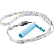 LEDライト E(C) ストレッチライト ホイッスル付 ターコイズブルー M-5139