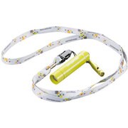 LEDライト E(C) ストレッチライト ホイッスル付 ライムグリーン M-5140