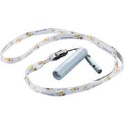 LEDライト E(C) ストレッチライト ホイッスル付 ライトグレー M-5141