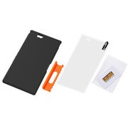 RT-SOL24C1/B [Xperia Z Ultra用 シルキータッチ・シリコンジャケット ブラック]
