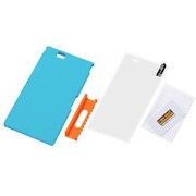 RT-SOL24C2/A [Xperia Z Ultra用 スリップガード・シリコンジャケット アイスブルー]