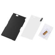 RT-SOL24C4/B [Xperia Z Ultra用 マットハードコーティング・シェルジャケット マットブラック]