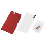RT-SOL24C4/R [Xperia Z Ultra用 マットハードコーティング・シェルジャケット マットレッド]