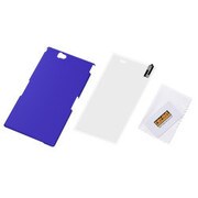 RT-SOL24C4/V [Xperia Z Ultra用 マットハードコーティング・シェルジャケット マットバイオレット]