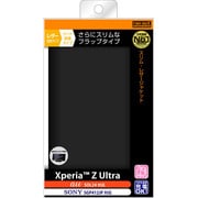 RT-SOL24SLC1/B [Xperia Z Ultra用 スリム・レザージャケット 合皮タイプ ブラック]