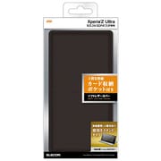 PA-SOL24PLFSBK [Xperia Z Ultra SOL24用 ソフトレザーケース/スタンド付/ブラック]
