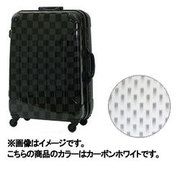 ESCAPE'S（エスケープ） 旅行日数目安：2～3泊 58L TSAロック搭載 カーボンホワイト B1197T-58