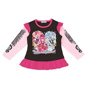 ハピネスチャージプリキュア！ AR長T 2231910 黒110