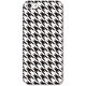 ip5c-7843 [iPhone 5c用 7843 チドリ柄 黒]