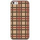 ip5-7792 [7792 iPhone SE/5s/5用 チェック柄 赤茶]