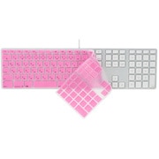 Appleキーボード(テンキー付)JIS桃 BV-TYPST12-AK-PK
