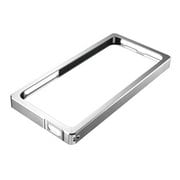 ISC-IP5C/ABS [iPhone 5c用アルミ削り出しバンパー シルバー]