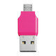 microSDカード用リーダー・ライター ピンク IS-ADP/P