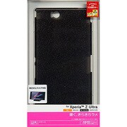 0591SOL24 [Xperia Z Ultra SOL24用 ハードケース ラメブラック]