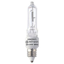 白熱電球 ハロゲンランプ E11口金 110V 85W JD110V85WNPM