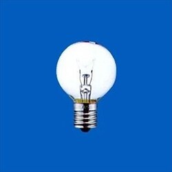 白熱電球 ロングライフ10000 ボール球 径40mm 10W E17 クリヤー ロングG40E17110V10WC