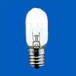 白熱電球 ナツメ球 E17口金 110V 20W形 22mm径 クリア T22E17110V20WC