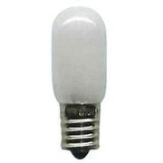 白熱電球 ナツメ球 E17口金 110V 25W形 22mm径 フロスト T22E17110V25W