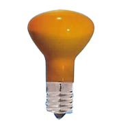 白熱電球 ミニレフランプ E17口金 110V 15W形 耐熱イエロー R40E17110V15WY