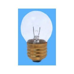 白熱電球 ボールランプ E26口金 220V 10W形 50mm径 クリア 220V用 G50E26220V10WC