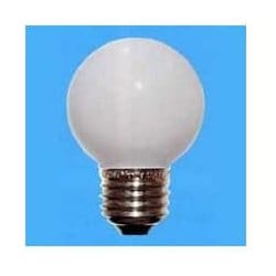 白熱電球 ボールランプ E26口金 220V 40W形 50mm径 ホワイト 220V用 G50E26220V40WW