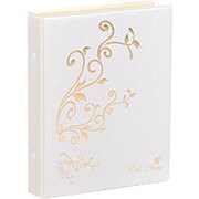 バインダー付きリフィルセット バインダーセット ROSE-HY バタフライ 白 2014-1-6