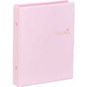 バインダー付きリフィルセット バインダーセット GOLD-HY シック ピンク 2014-7-12