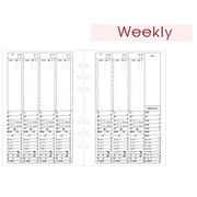 クラブダイアリー用リフィル Weekly&集計表(Total table) CD-LFWK
